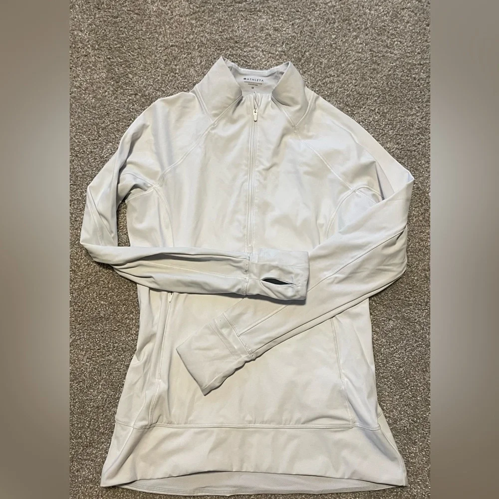 Athleta Rainer 1/4 zip jacket - Picture 1 of 6